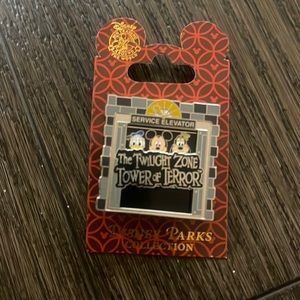 Walt Disney World Twilight Zone - Tower Of Terror Service Elevator Disney Pin